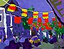 Painting - "Festival Flags"