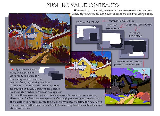 Pushing Value Contrasts