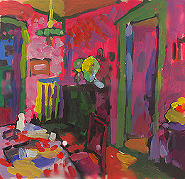 Wassily Kandinsky painting...